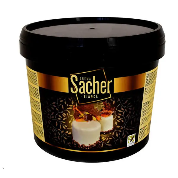 Crema Sacher Bianca para pastelería